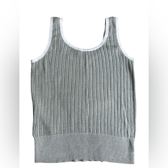 Rag & Bone The Essential Rib Scoop Neck Tank - Picture 1 of 6